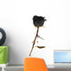 Black Rose Wall Decal