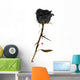 Black Rose Wall Decal