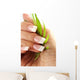 French Manicure Nails Wall Decal Design 2
