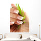 French Manicure Nails Wall Decal Design 2