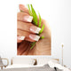French Manicure Nails Wall Decal Design 2