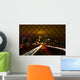 Minneapolis Skyline at Night Wall Decal
