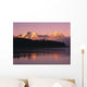 Grand Teton Mountains with Wall Decal