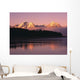 Grand Teton Mountains with Wall Decal