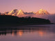 Grand Teton Mountains with Wall Decal