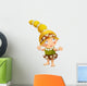 Caveman Cave Girl Child Wall Decal