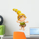 Caveman Cave Girl Child Wall Decal