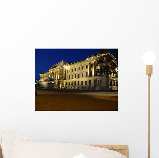 Braunschweig Residential Palace Evening Wall Decal
