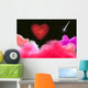 Valentine's Moon Wall Decal