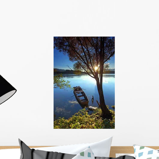 Boat River Wall Decal