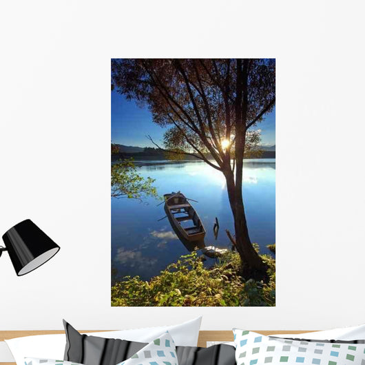 Boat River Wall Decal
