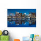 Boston Skyline Evening Wall Decal
