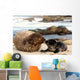 Kiss Kiss Loving Seals Wall Decal