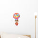 Lovely Watercolor Hot Air Wall Decal