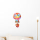 Lovely Watercolor Hot Air Wall Decal