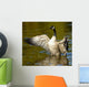 Goose with Outstretched Wings Wall Decal