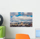 Warm Sunlight Paints City Wall Decal