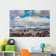 Warm Sunlight Paints City Wall Decal