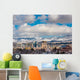 Warm Sunlight Paints City Wall Decal