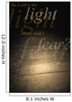 Lord Is My Light Wall Decal
