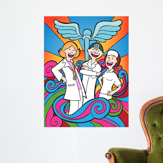 Healthcare Group Wall Decal
