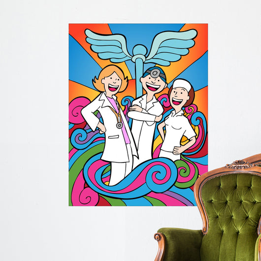 Healthcare Group Wall Decal