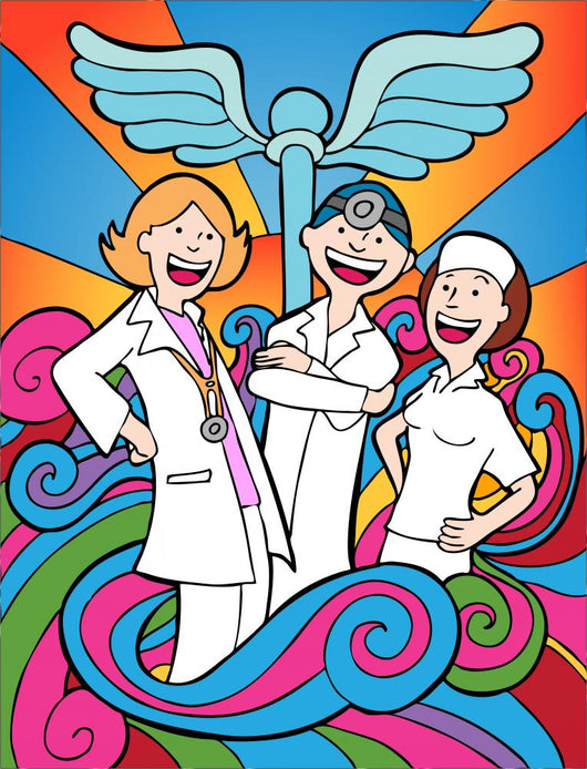 Healthcare Group Wall Decal