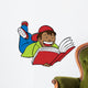Child Reading Book Wall Decal