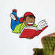 Child Reading Book Wall Decal
