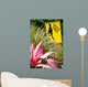 Cautionary T-rex Crossing Sign Wall Decal