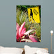Cautionary T-rex Crossing Sign Wall Decal