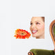 Woman Face Wall Decal