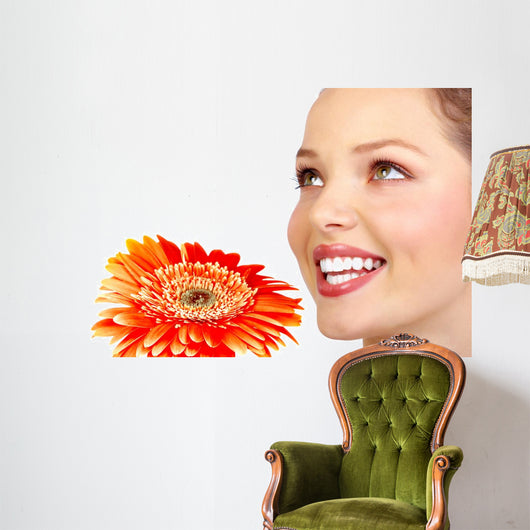 Woman Face Wall Decal