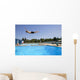 Diving Into A Pool Wall Mural