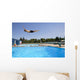 Diving Into A Pool Wall Mural
