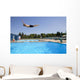 Diving Into A Pool Wall Mural