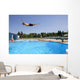 Diving Into A Pool Wall Mural