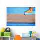 Feet On A Diving Board Wall Mural