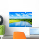 River and Summer Nature Wall Decal Design 1