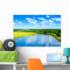River and Summer Nature Wall Decal Design 1