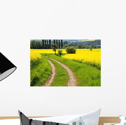 Rape Field Wall Decal Design 1