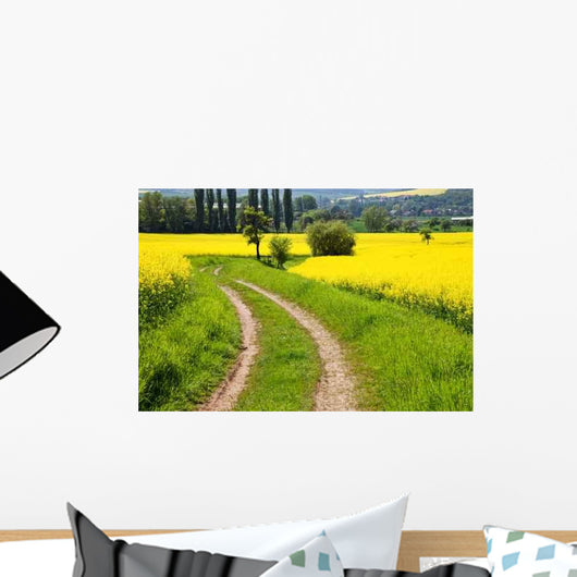 Rape Field Wall Decal Design 1