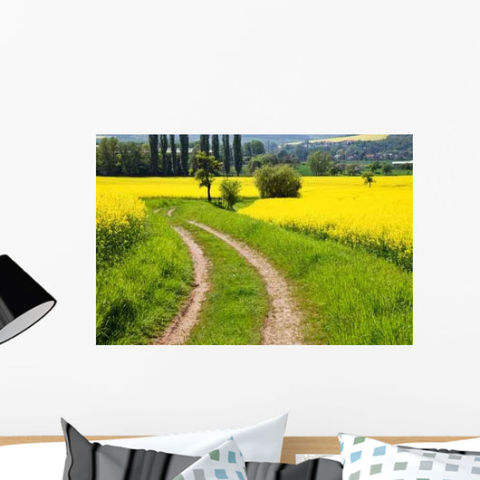 Rape Field Wall Decal Design 1