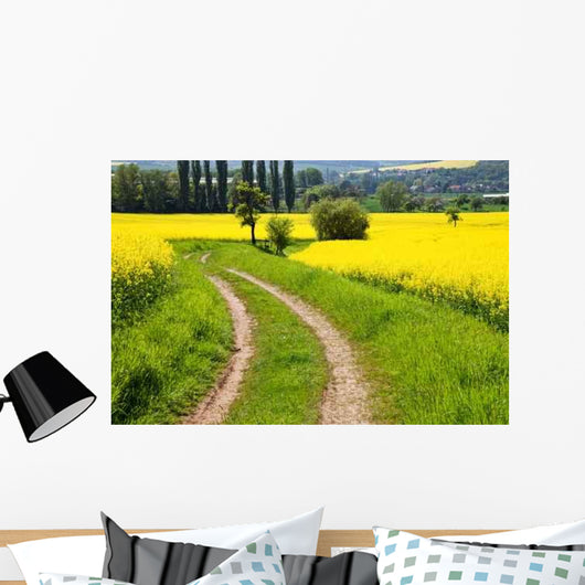 Rape Field Wall Decal Design 1