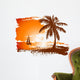 Beach Wall Decal Design 2