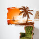 Beach Wall Decal Design 2