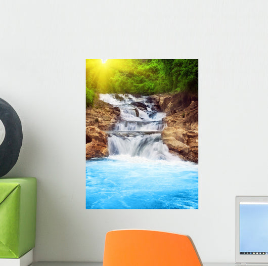 Waterfall Wall Decal Design 3