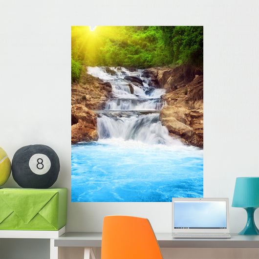 Waterfall Wall Decal Design 3