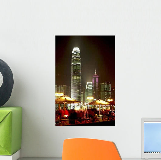 Highest Building Hong Kong Wall Decal