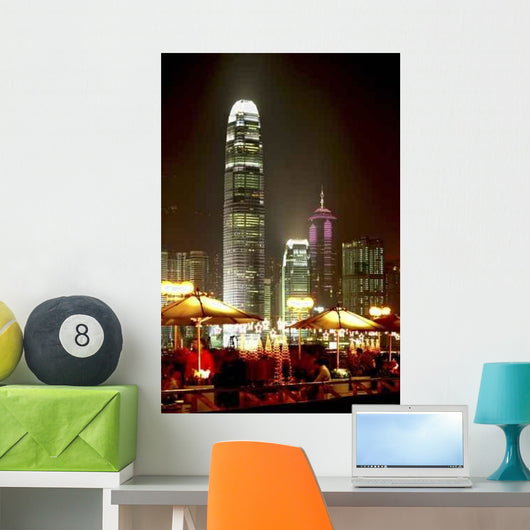 Highest Building Hong Kong Wall Decal